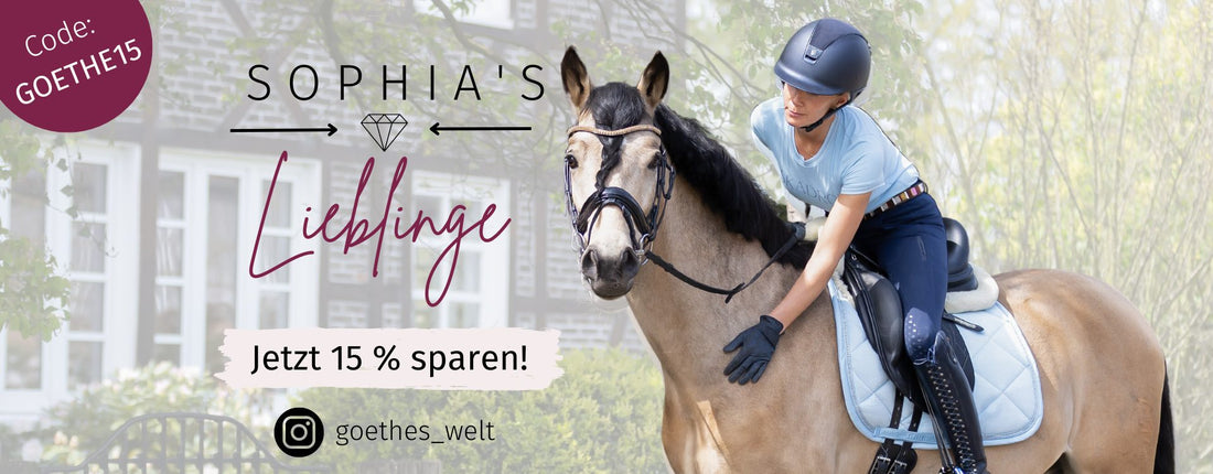 goethes_welt meets Unicorn Equestrian: Sophia's Lieblingsprodukte