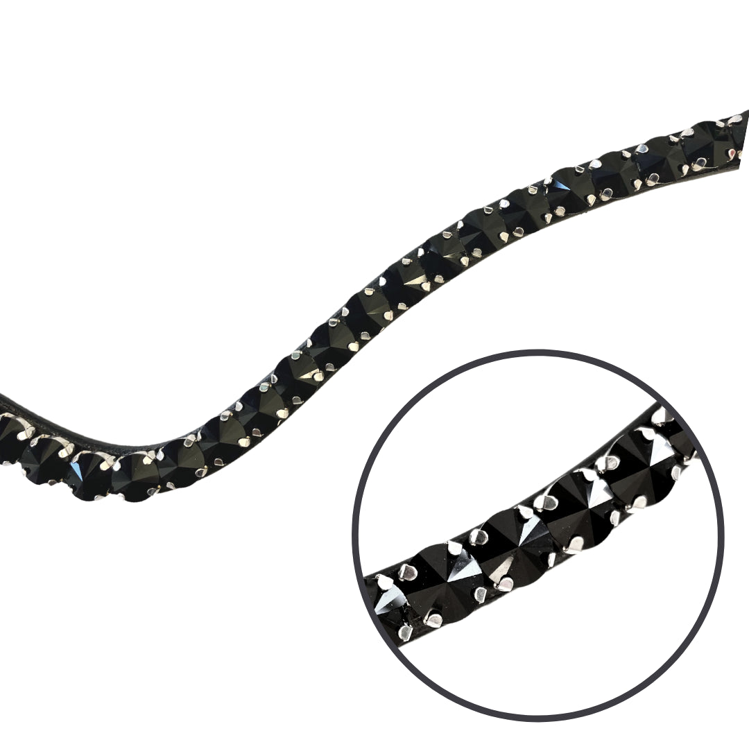 Stirnriemen Slim Deep Black XL