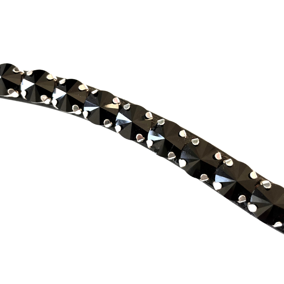 Stirnriemen Slim Deep Black XL