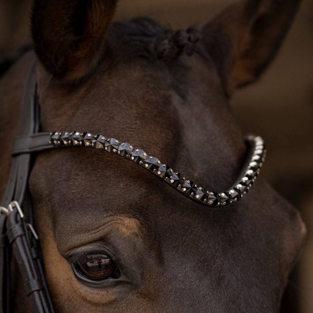 Stirnriemen Slim Deep Black XL