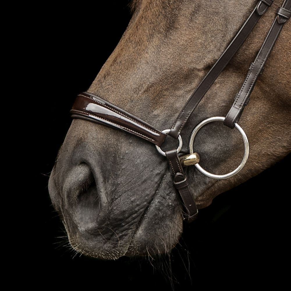 Trensenzaum Catania mit Wunschstirnriemen