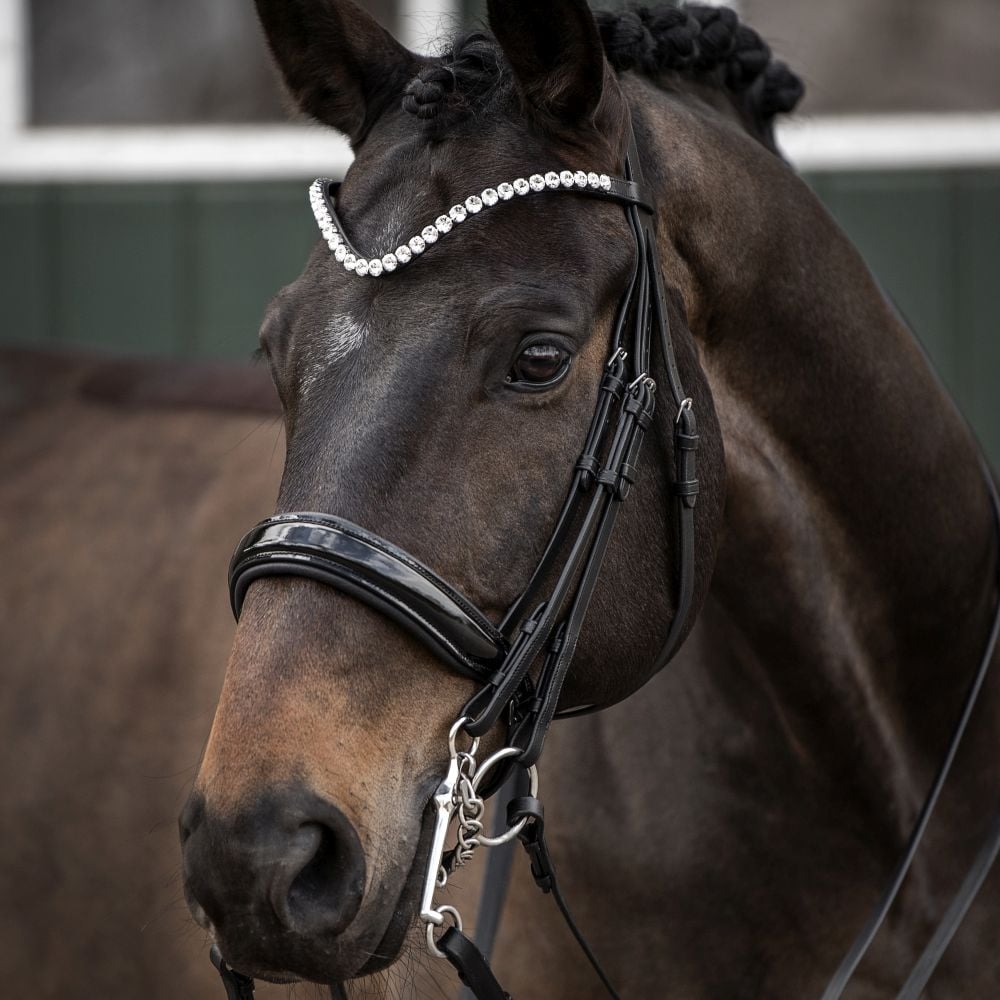 Stirnriemen Slim Crystal XL