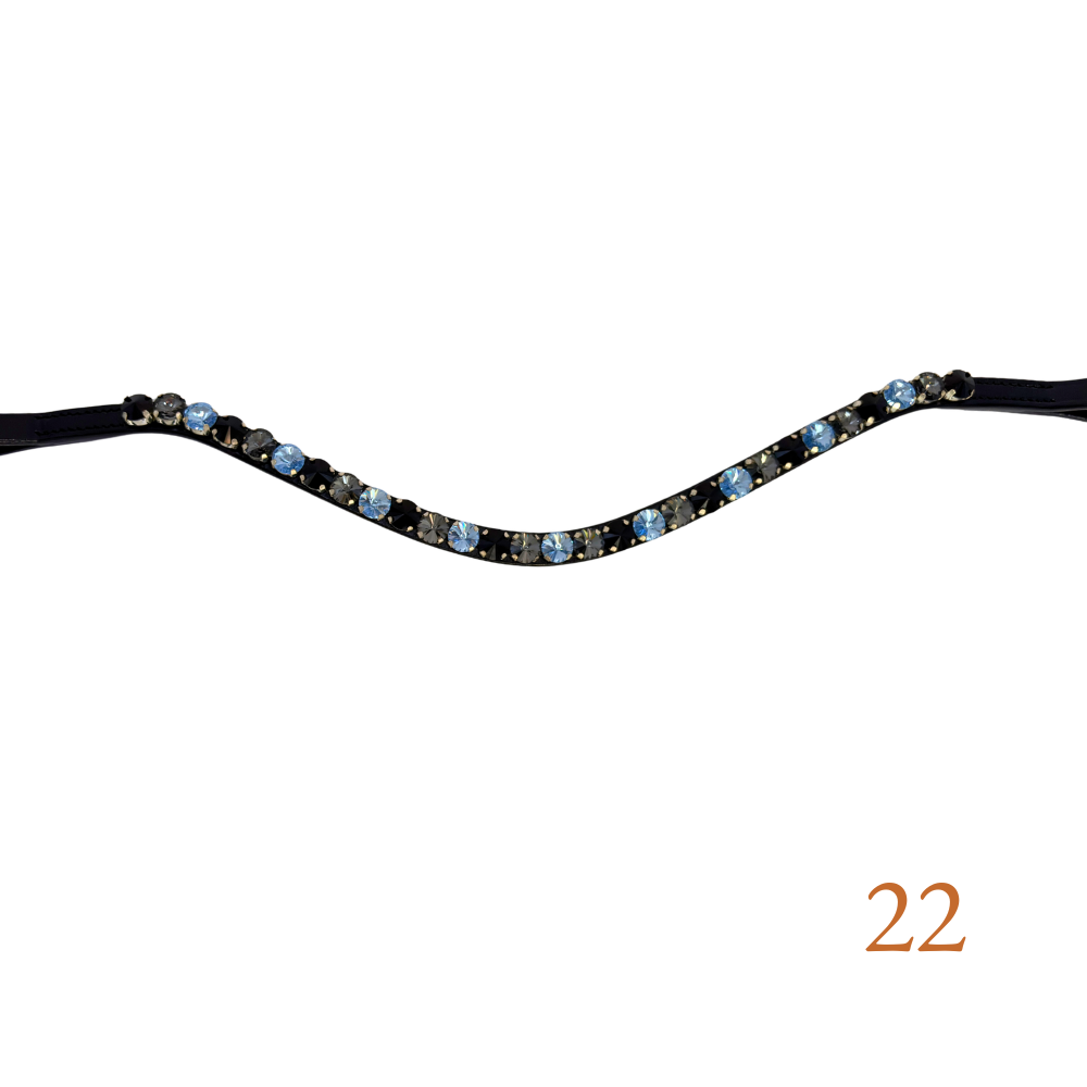 The Summer Edit: Exklusive Muster-Stirnriemen Slim Rivoli XL